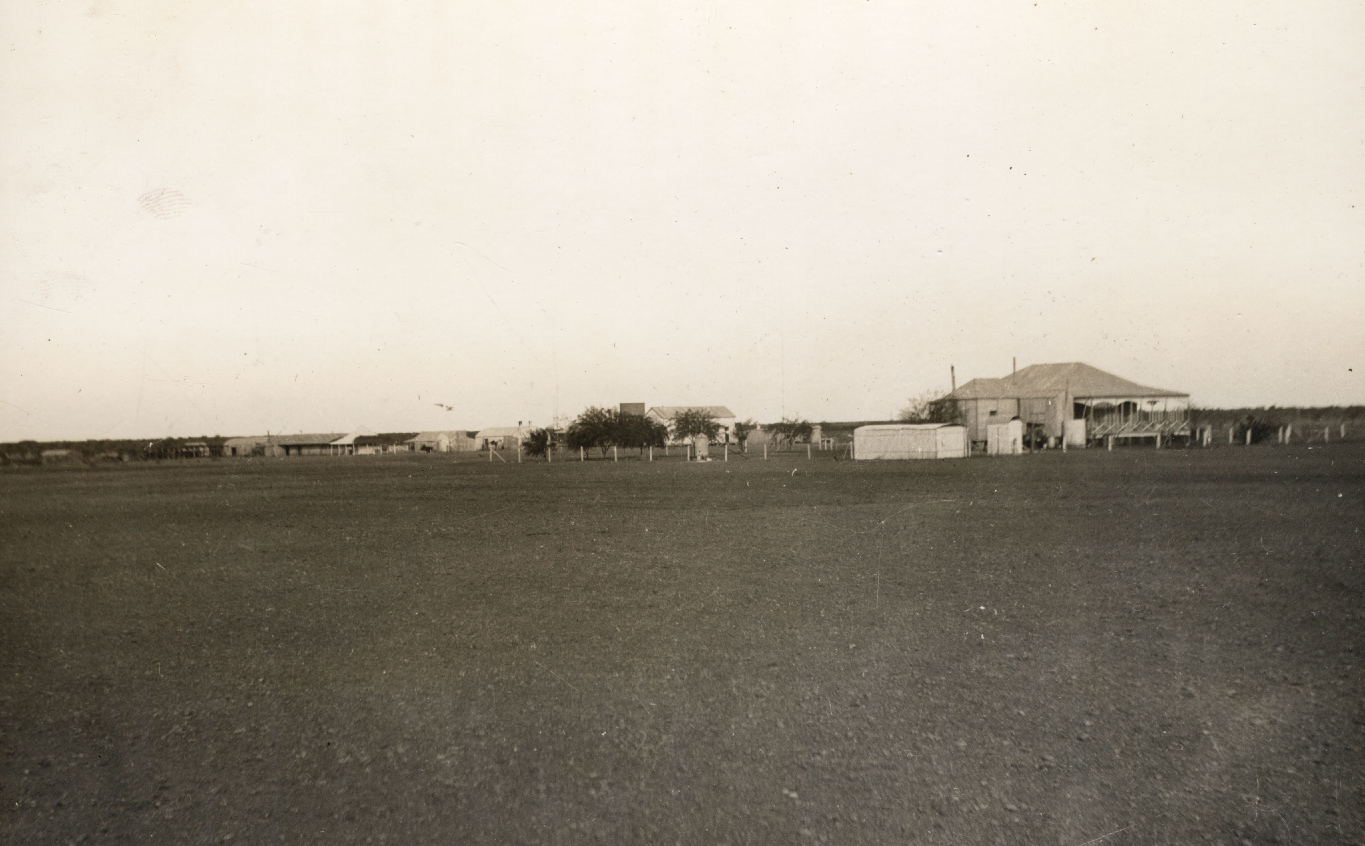 Homestead and outbuildings, Brunette Downs Station, Northern Territory, 24 July 1934 (Z241-211). 