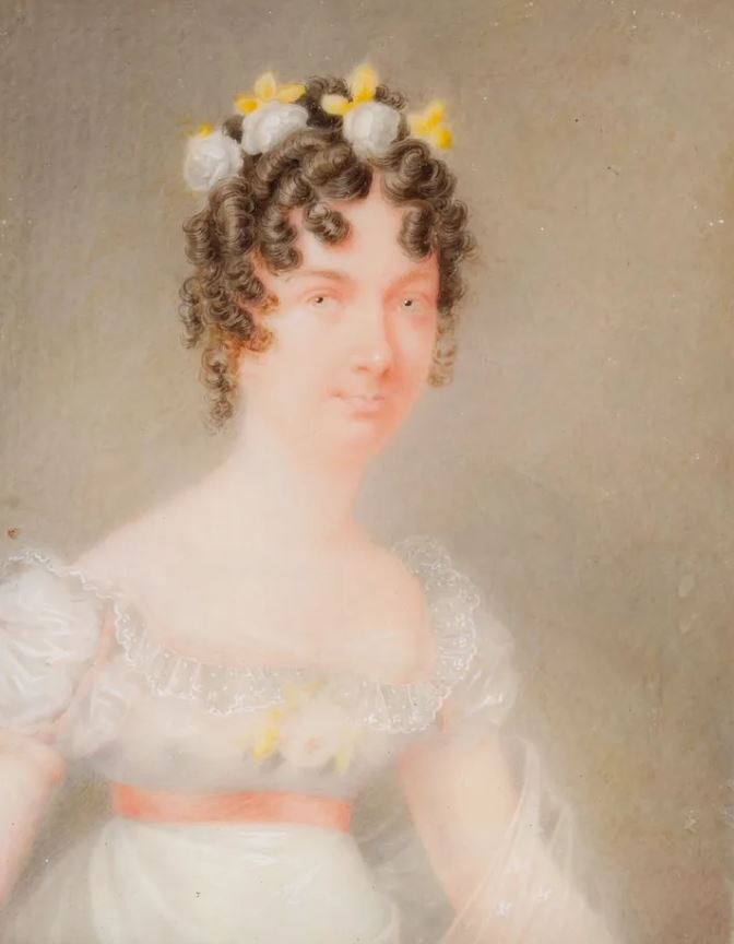 Isabella Louisa Parry, c. 1820s - portrait by unknown artist (Courtesy of the National Portrait Gallery, London).