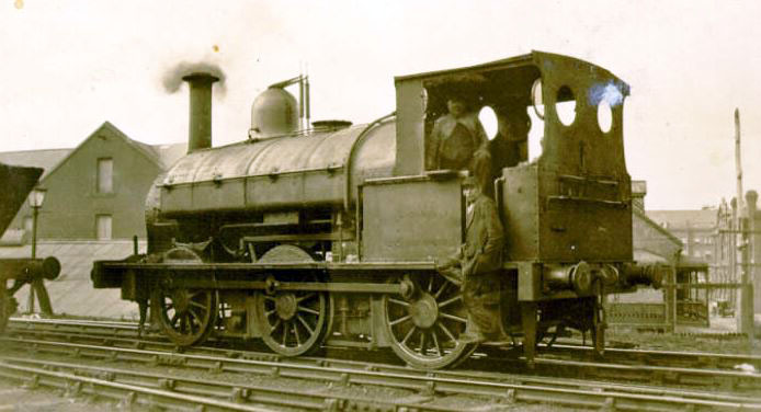 Australian Agricultural Company locomotive, one of two used to haul coal from the Sea Pit, Newcastle, New South Wales, undated (Courtesy of Newcastle Libraries).