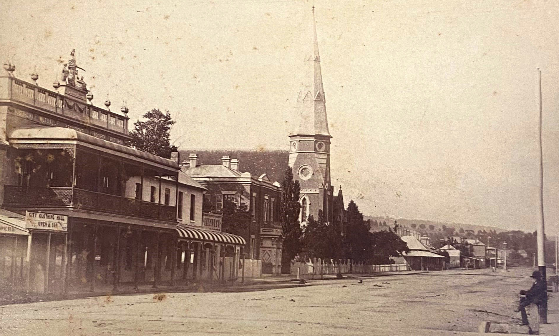 AMP Office, Bathurst, New South Wales, c. late 1800s (N434-1418). 