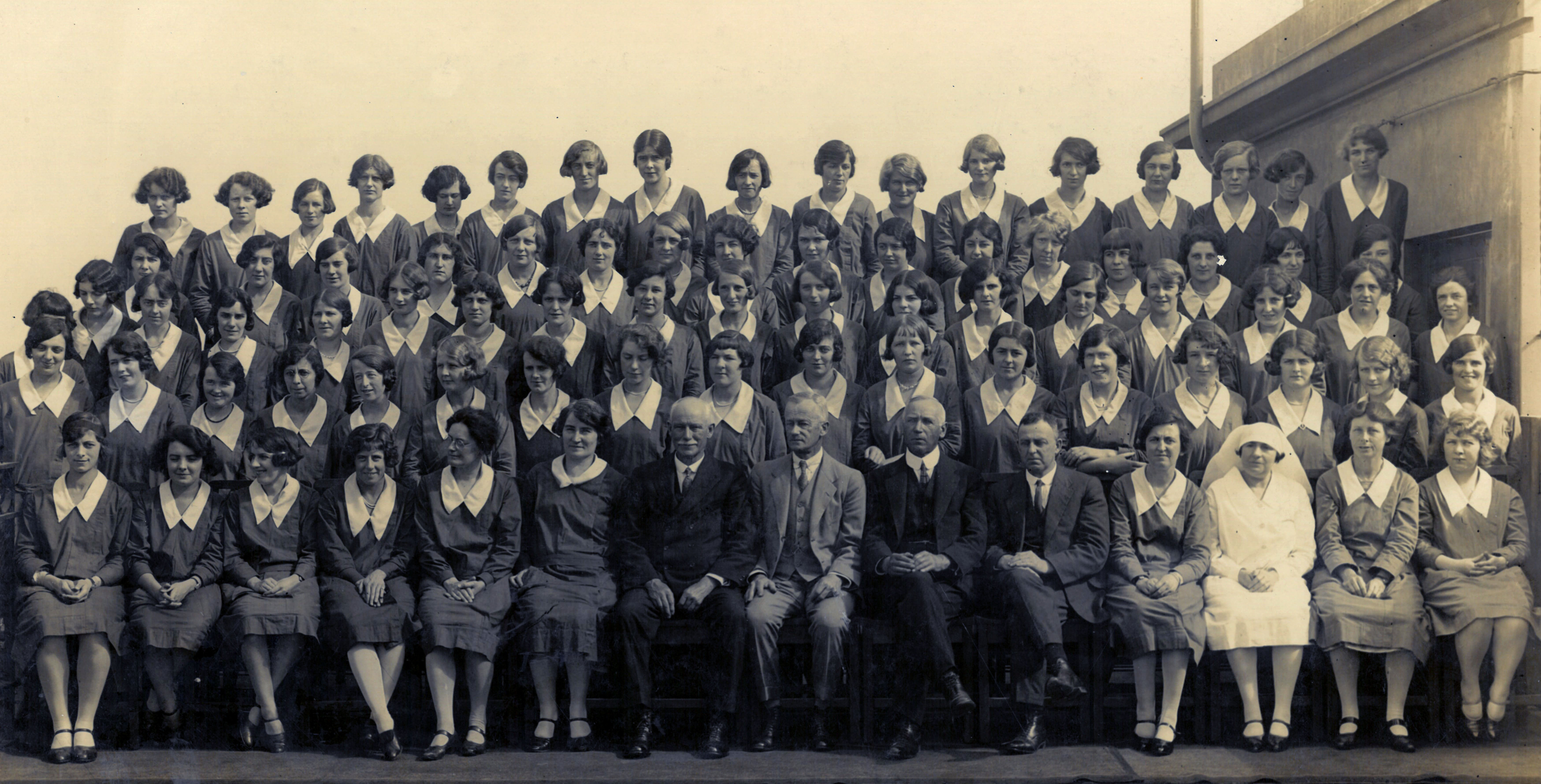 AMP Victoria Branch female staff, December 1928 (N434-1330). Photographer - Darge, Melbourne.