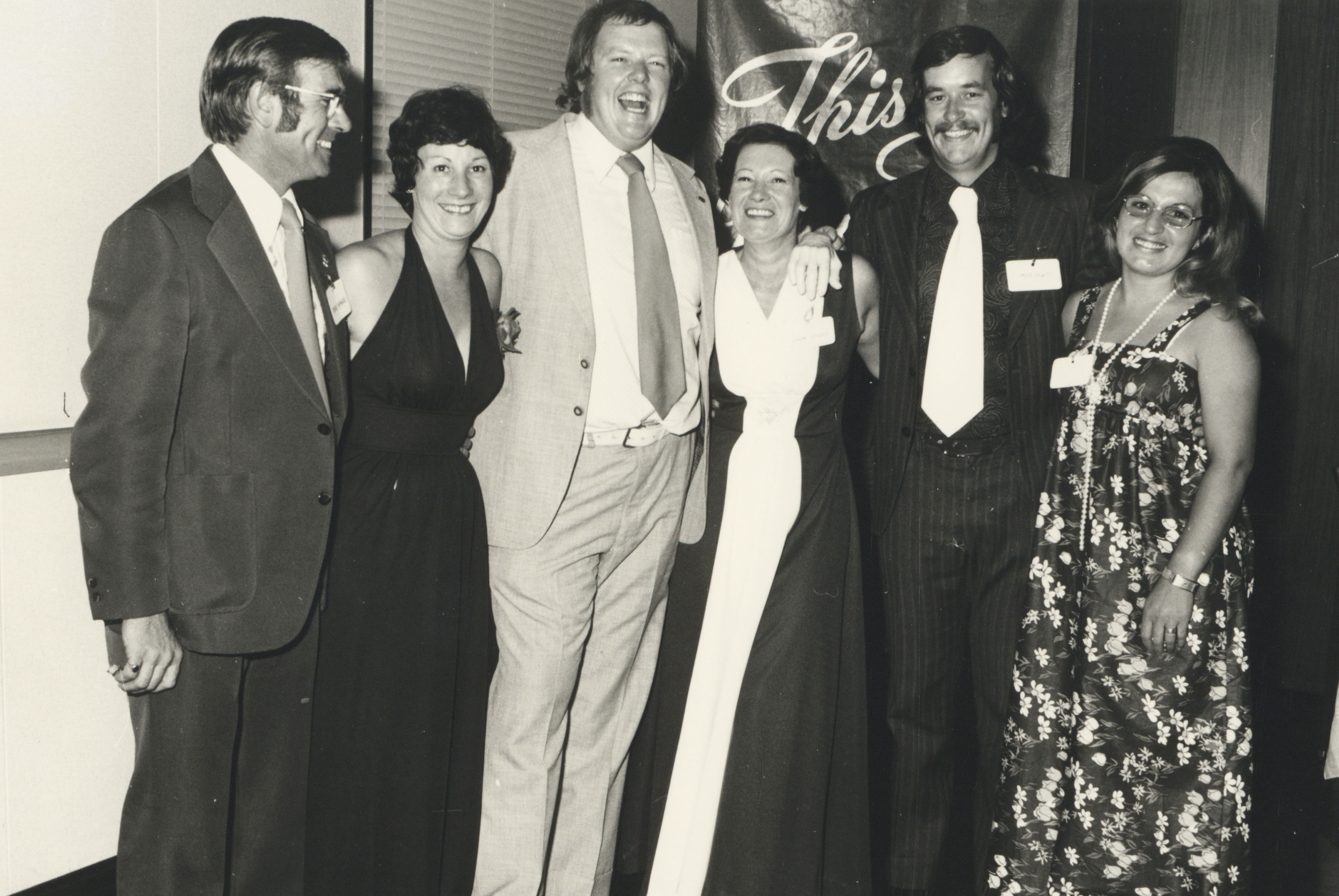 AMP staff at the South Australia Branch Leaders' Board Dinner, 28 January 1977.