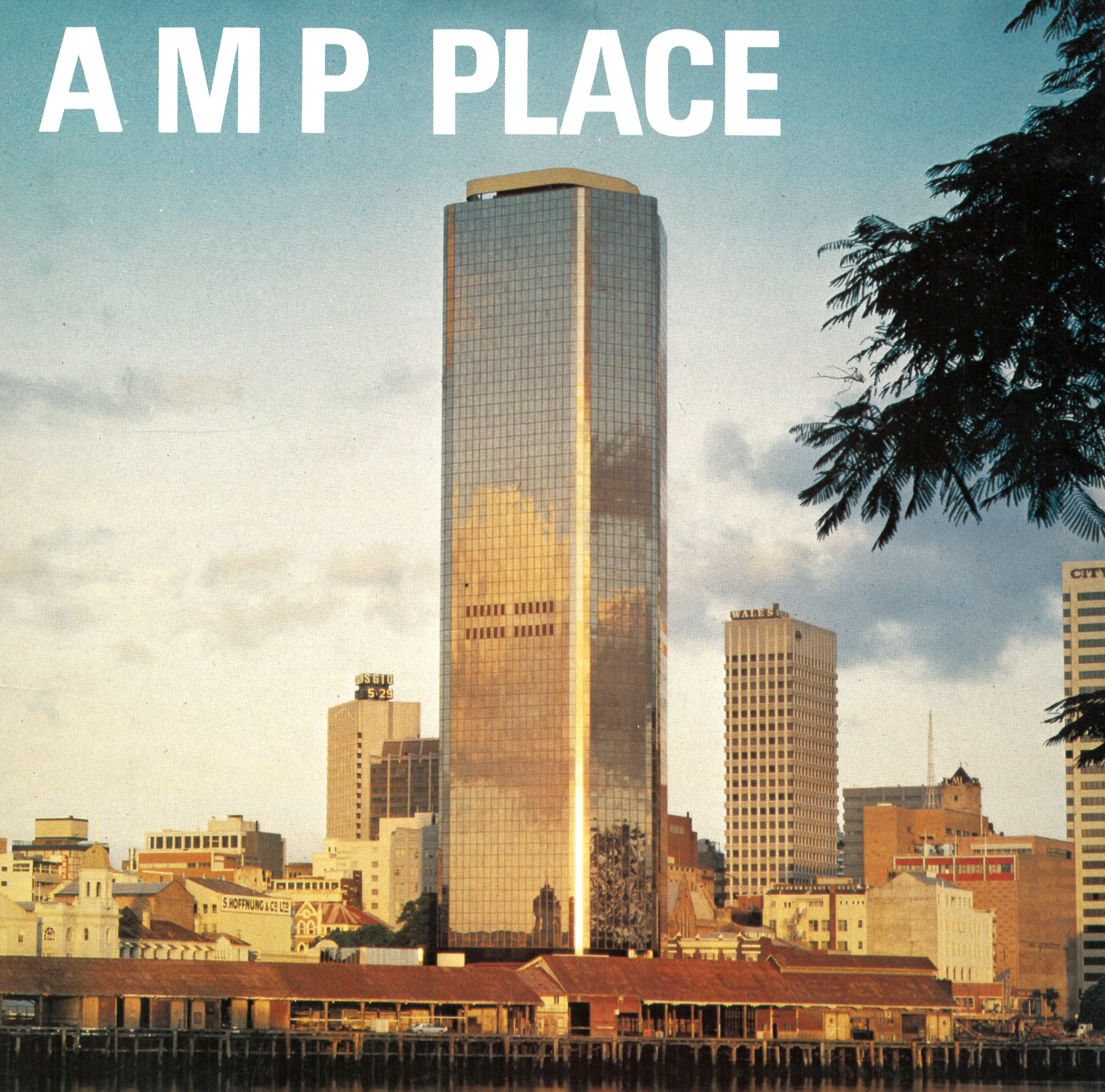 Brochure advertising the new AMP Place development in Brisbane, Queensland, 1978 (N434-907). 