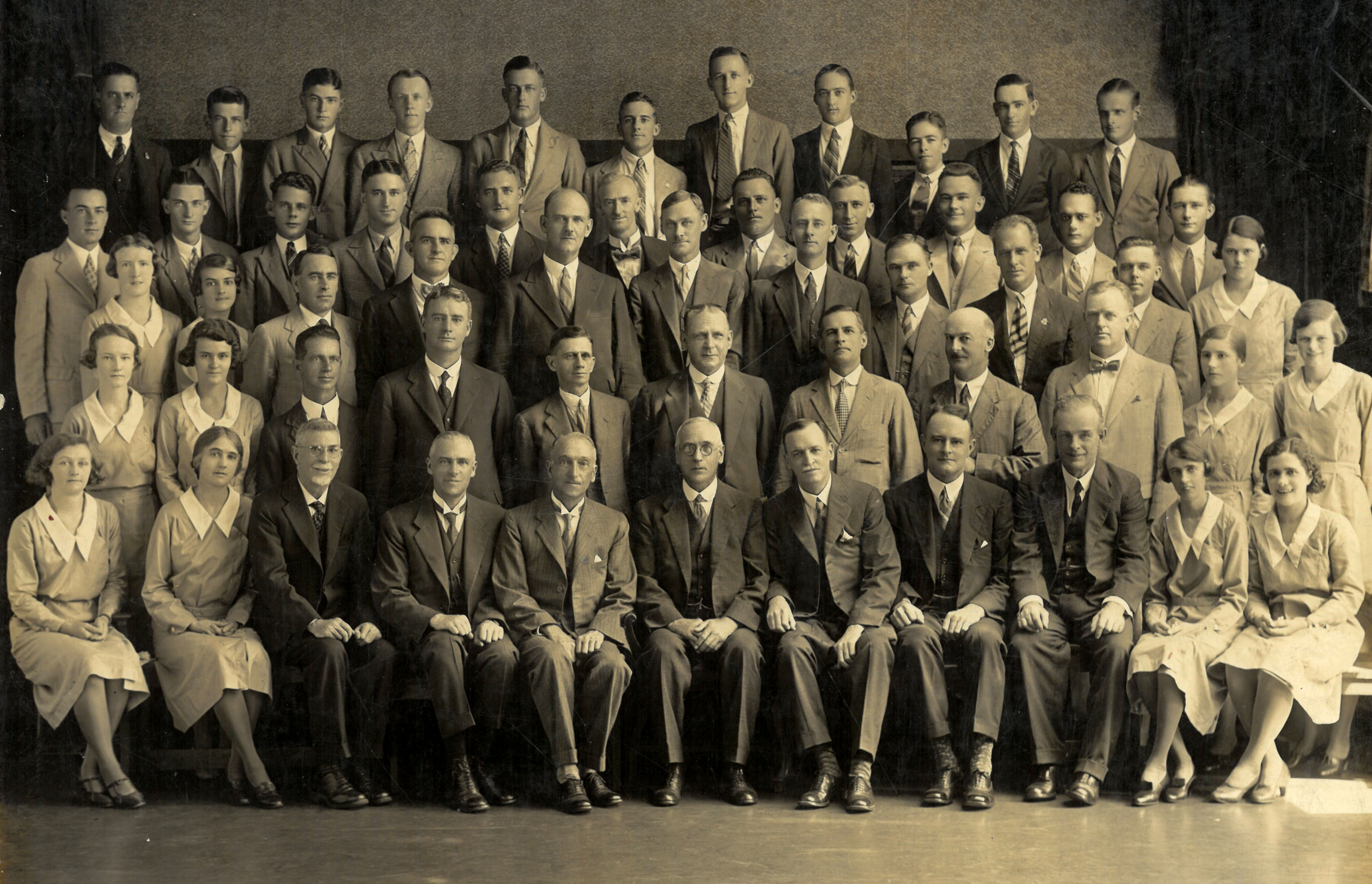 AMP Ordinary Department staff, Brisbane, Queensland, January 1933 (N434)