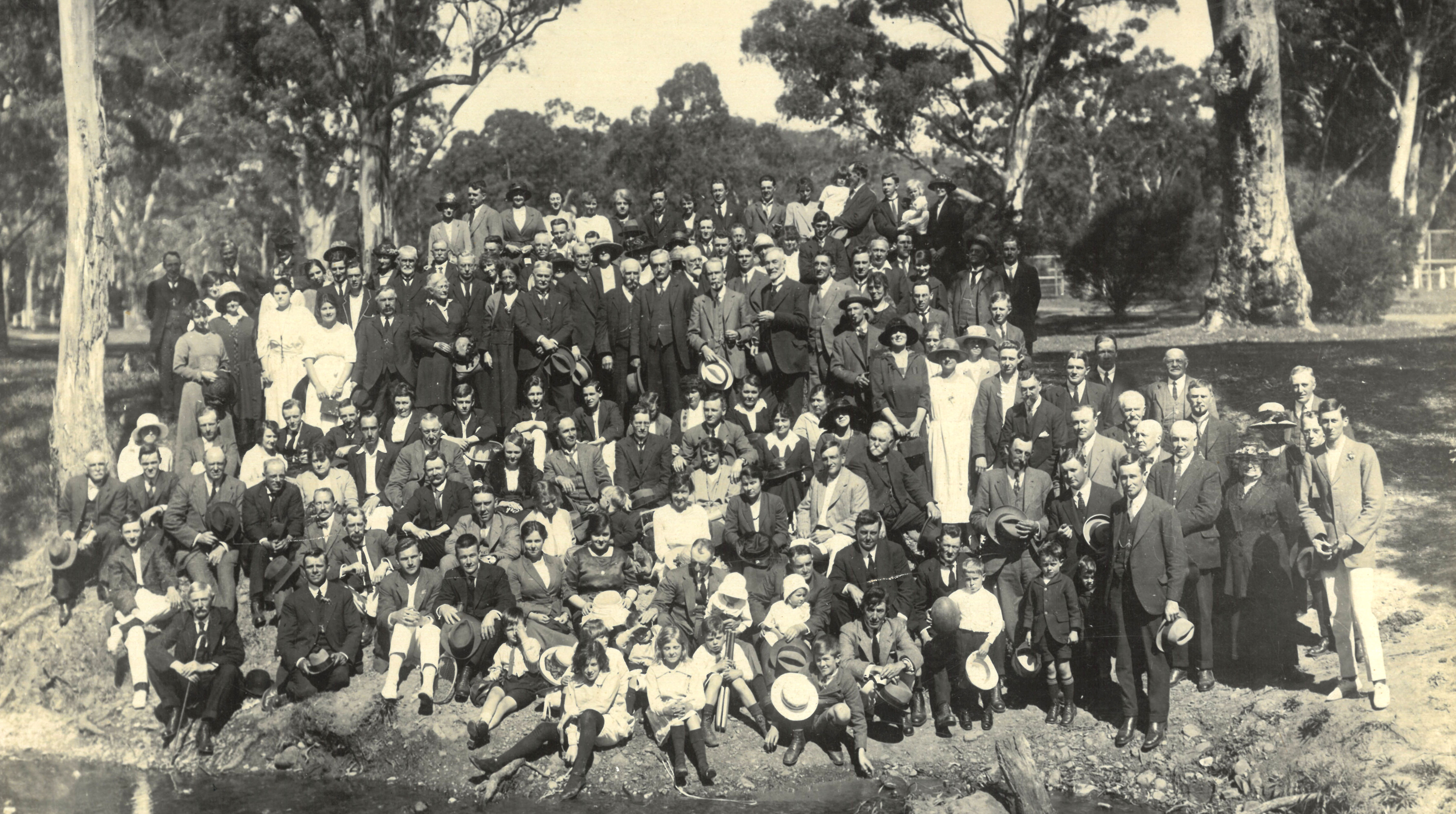 AMP South Australia Branch Jubilee Picnic, Belair, South Australia, 16 October 1922 (N434).