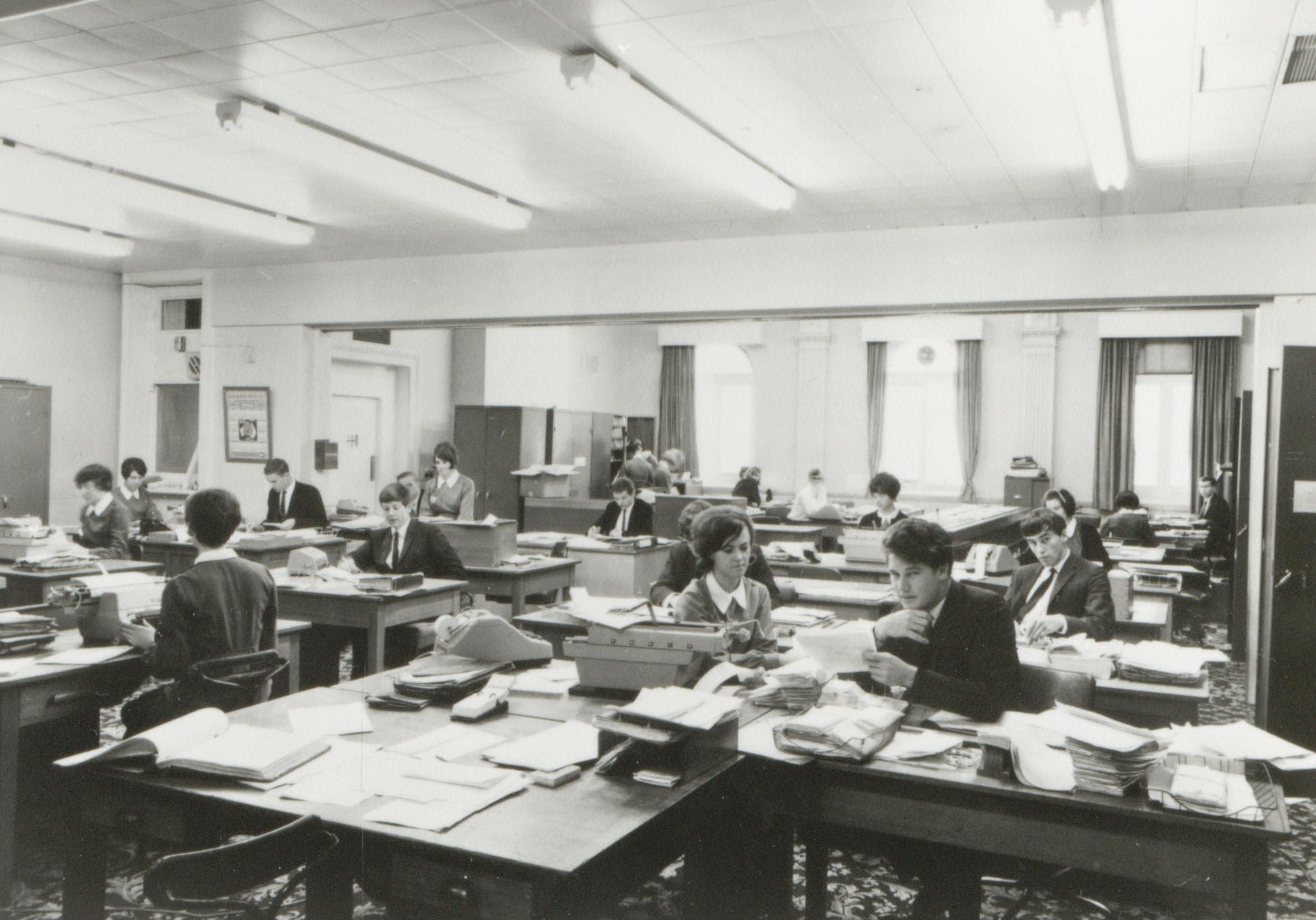 AMP staff, c. 1960s (N434-1411).