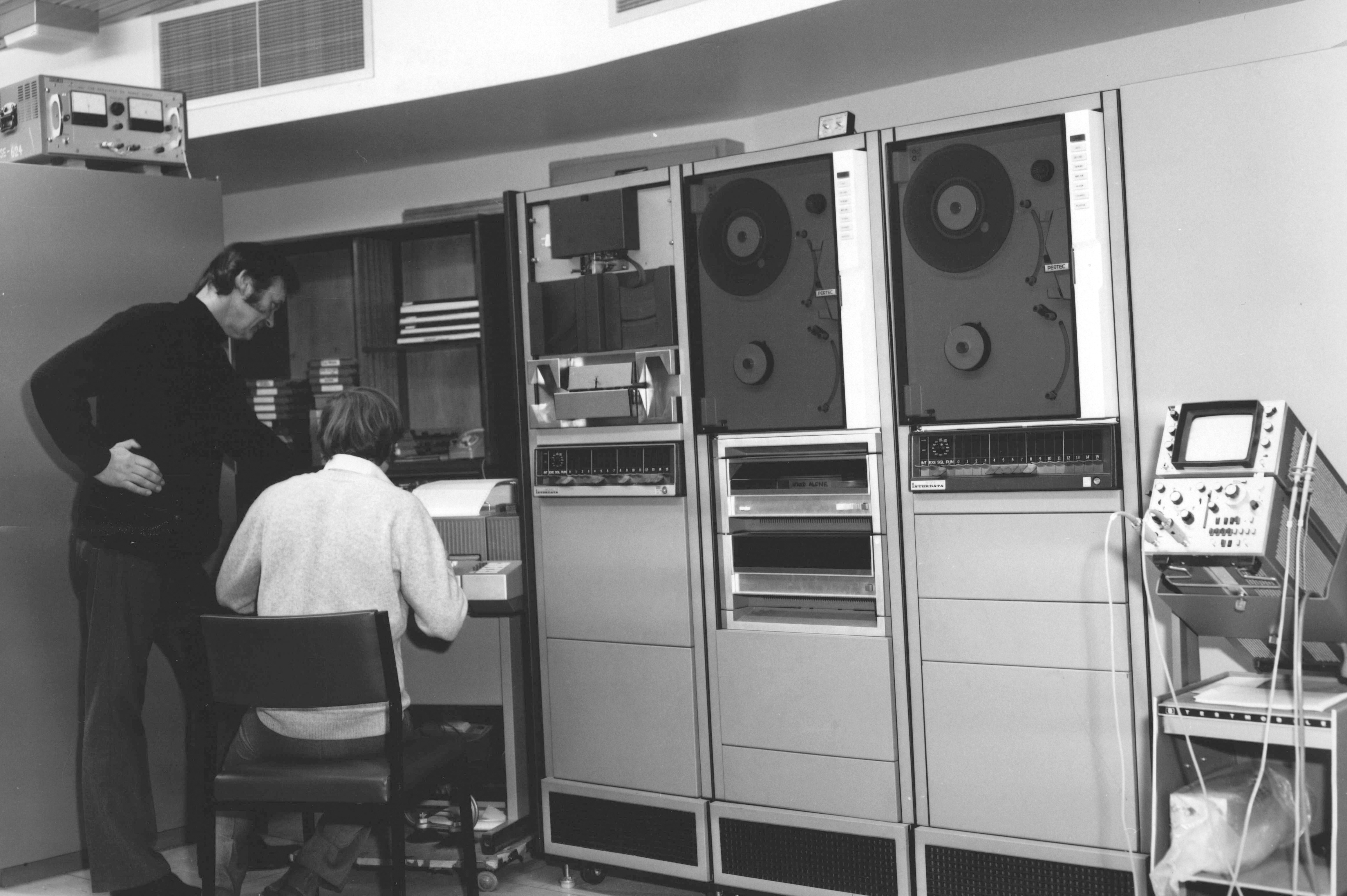 Interdata 70 computers used to control the Anglo-Australian Telescope, undated (ANUA 226-793-2).