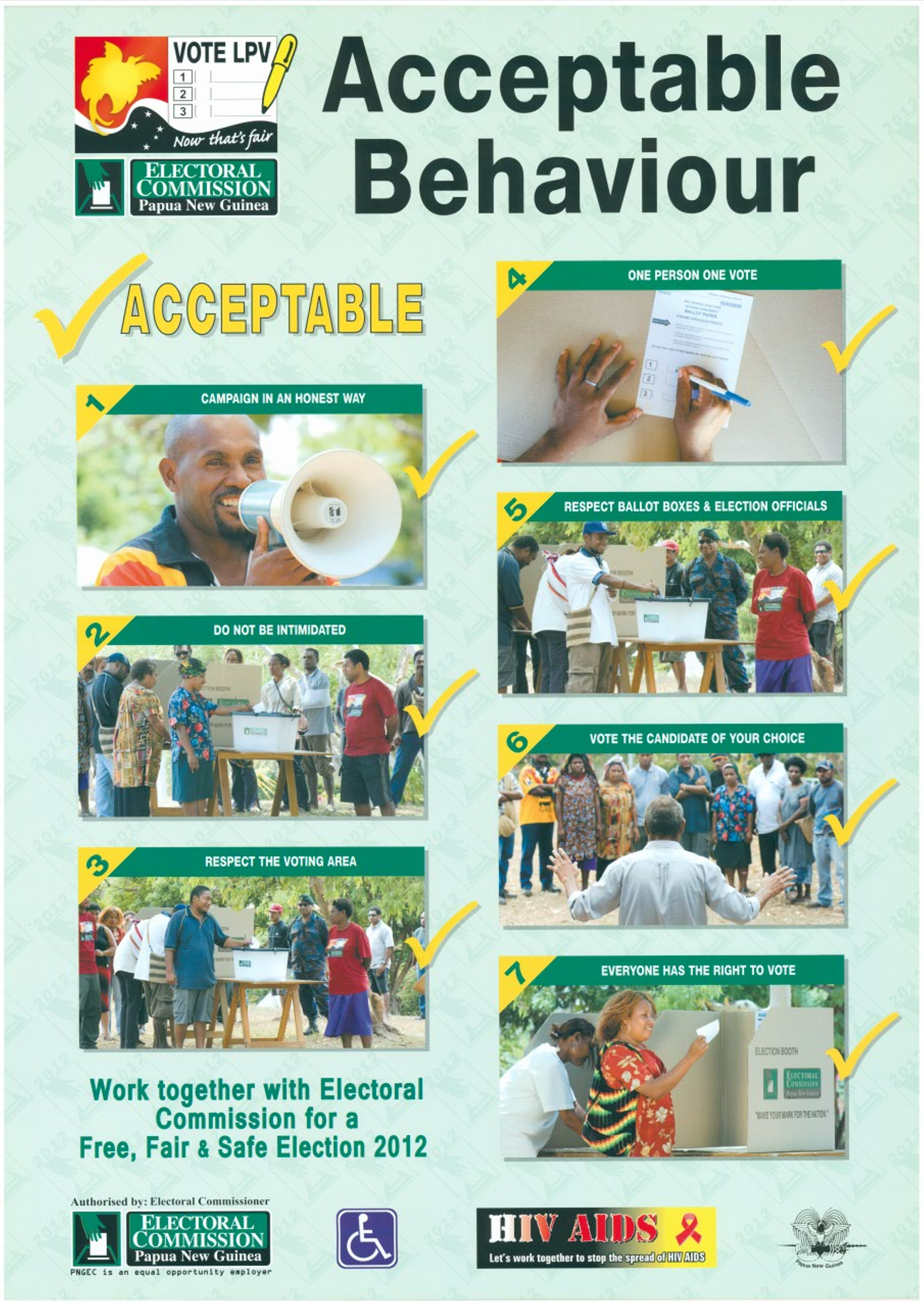 Election poster