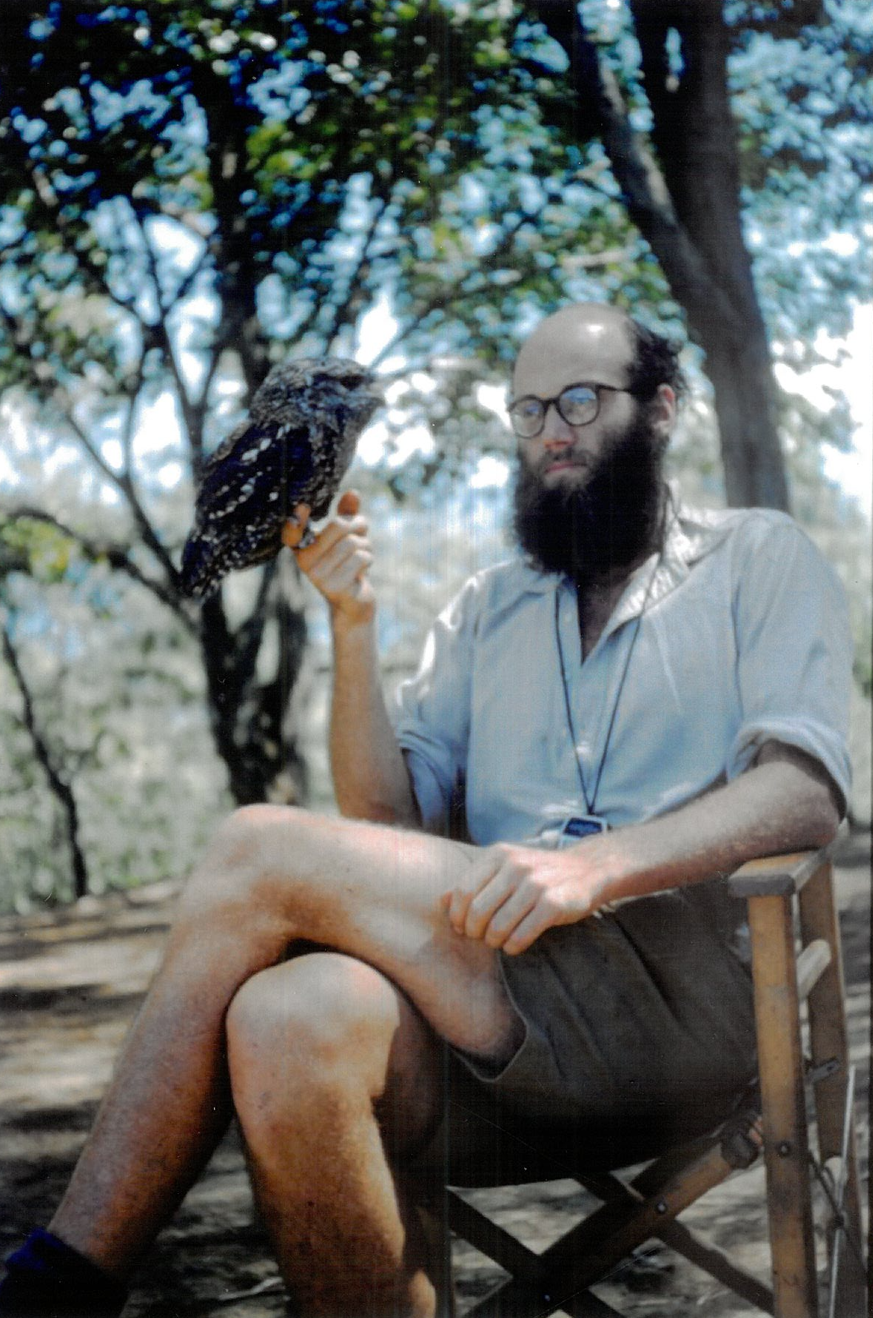 Man with bird