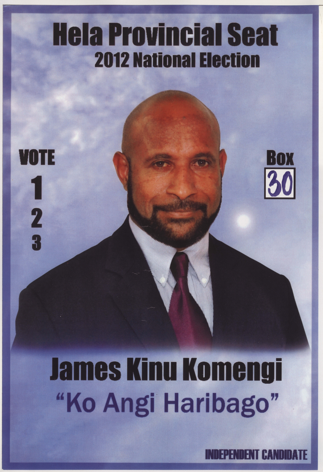 Election poster