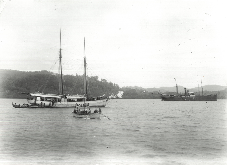 Black and white photograph