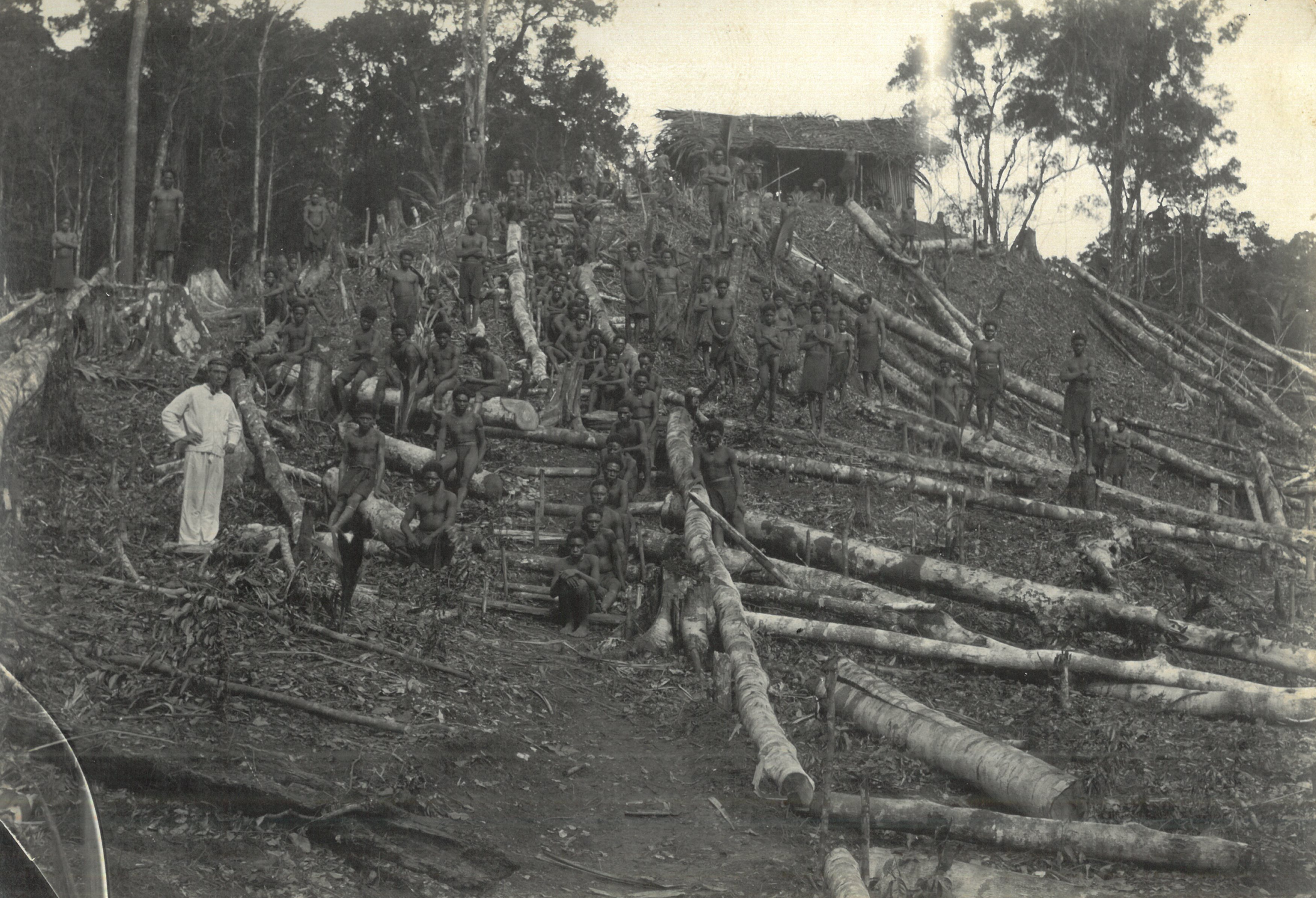 black and white photograph