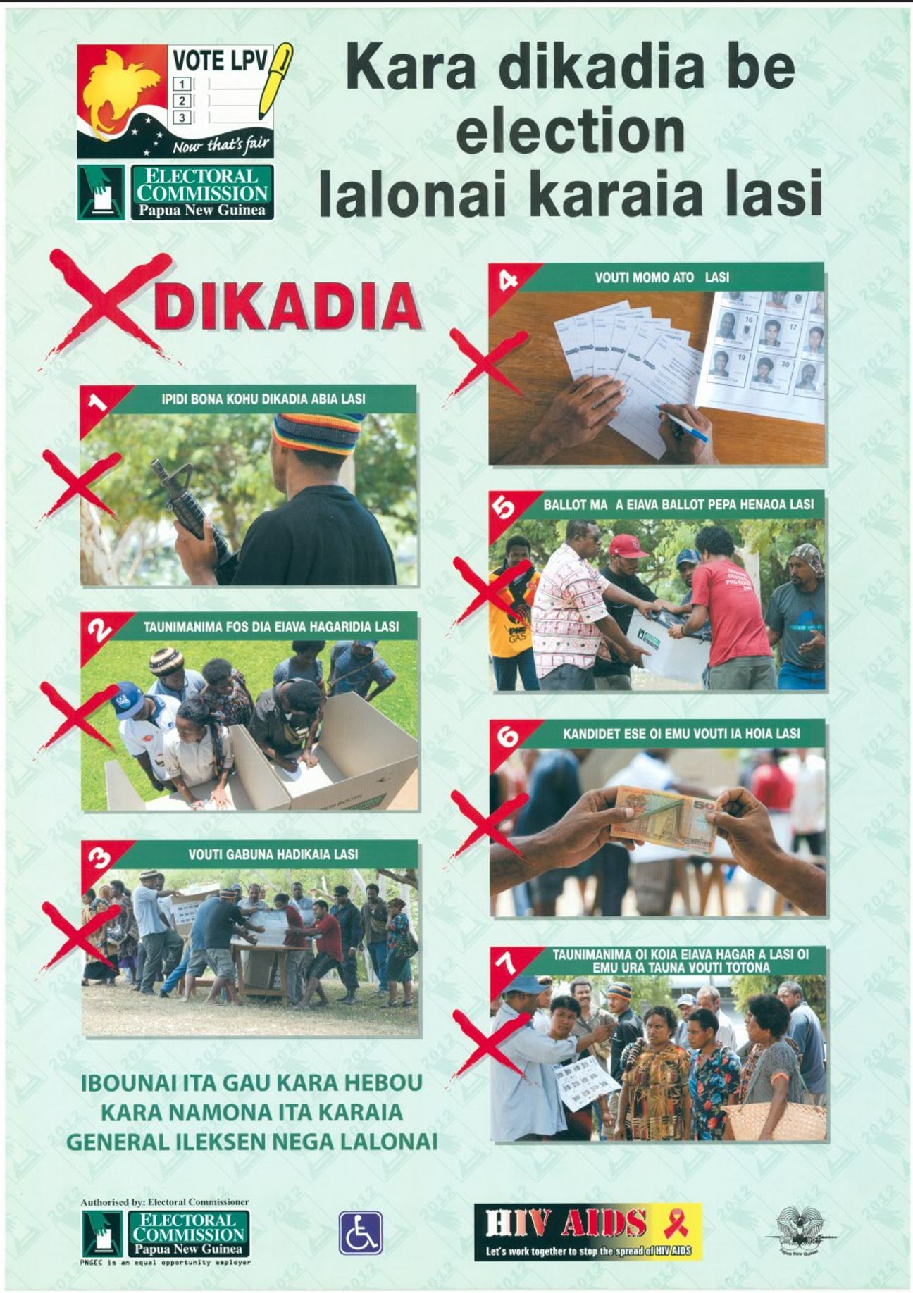 Election poster