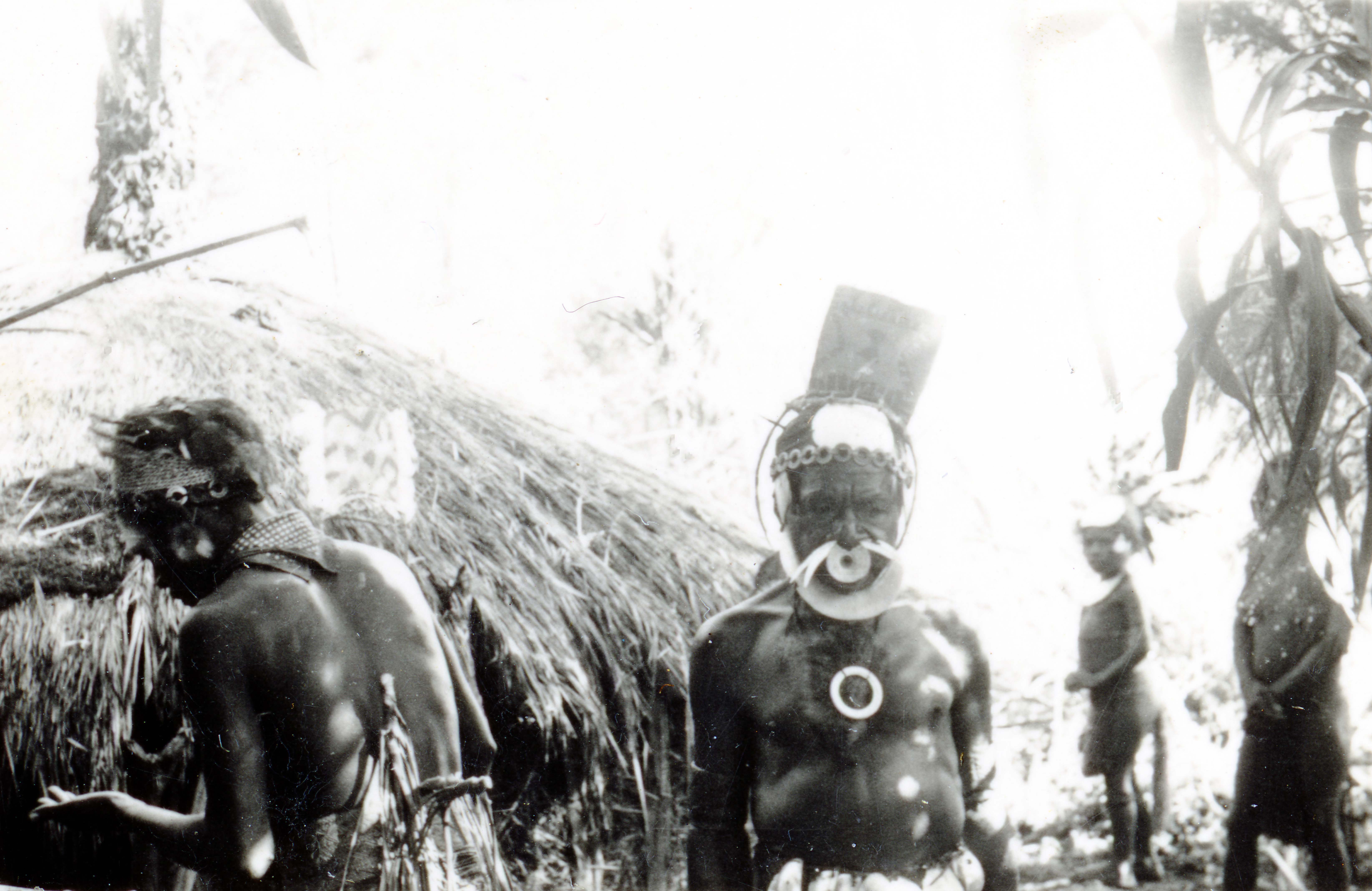 Man in ceremonial dress, Papua New Guinea