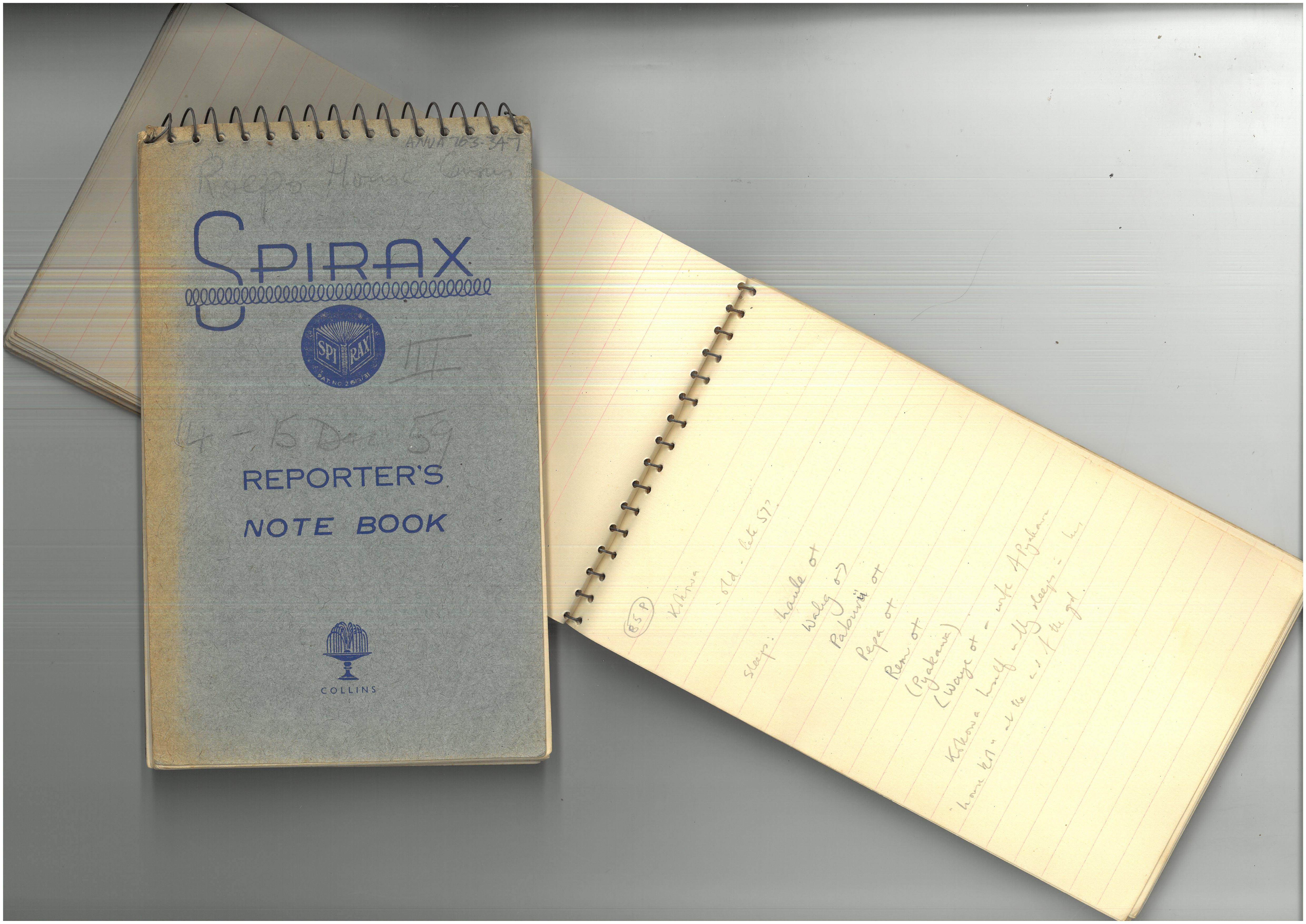 Field notebooks