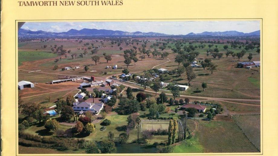 Sales brochure for Goonoo Goonoo, near Tamworth, New South Wales, undated (Courtesy of Pennie Pemberton). 