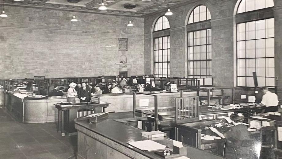 AMP Melbourne Office interior, undated (N434-1418).