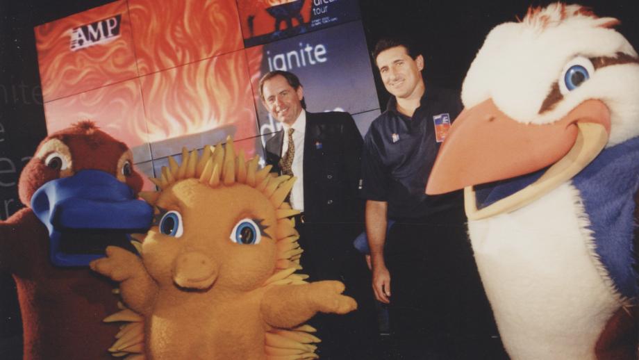 AMP Sydney 2000 Olympics Ignite the Dream event, 2000 (N434-1404).