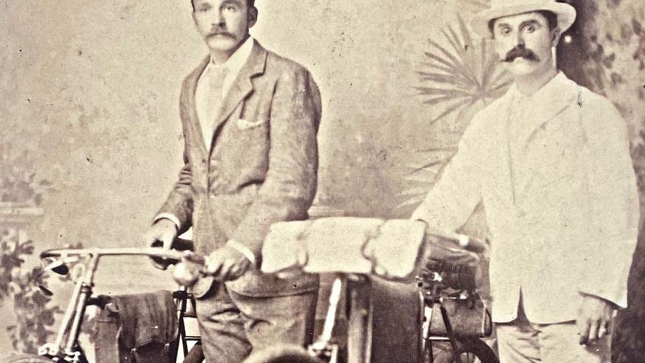AMP agent and medical referee, Cobar, New South Wales, 1896 (N434-1556).