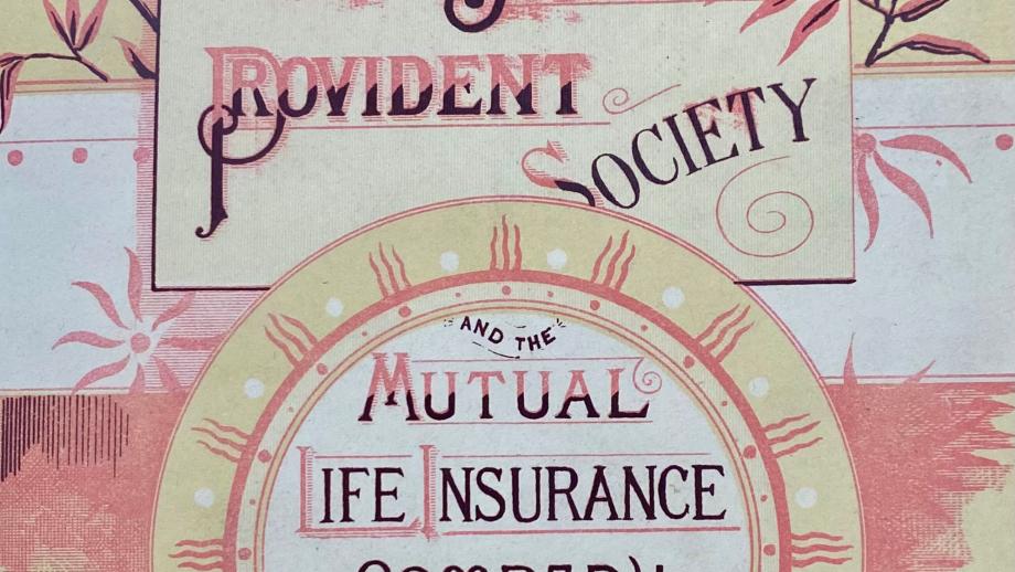 Brochure comparing the Australian Mutual Provident Society and the Mutual Life Insurance Company of New York, undated (N434-1080).