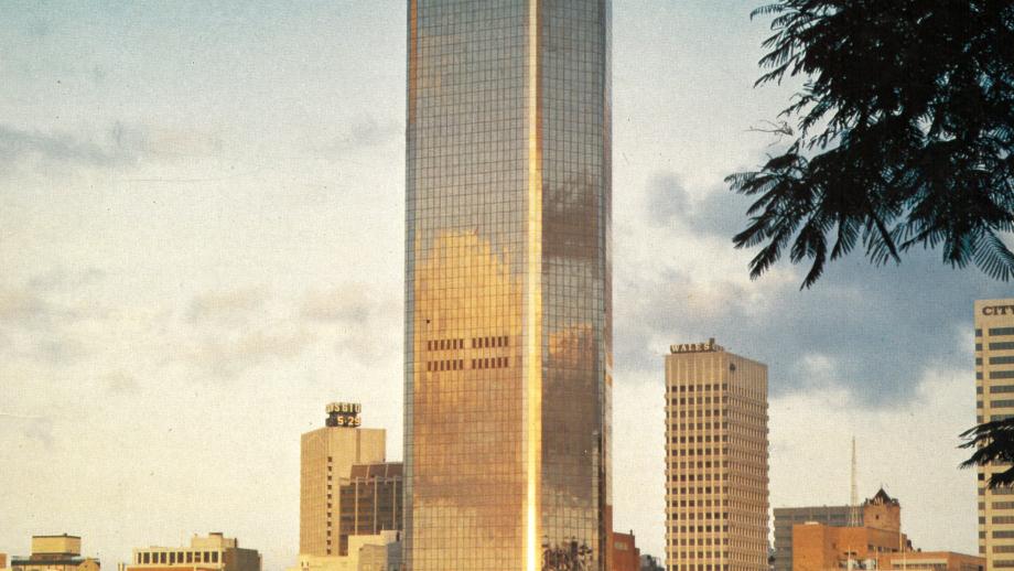 Brochure advertising the new AMP Place development in Brisbane, Queensland, 1978 (N434-907). 