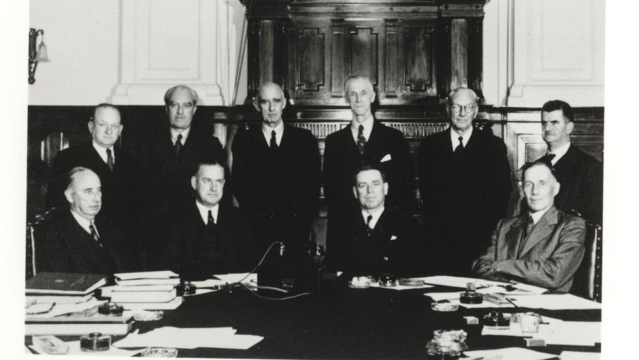 First conference of AMP Branch Chief Medical Officers, Sydney, New South Wales, July 1950 (N434-1411).