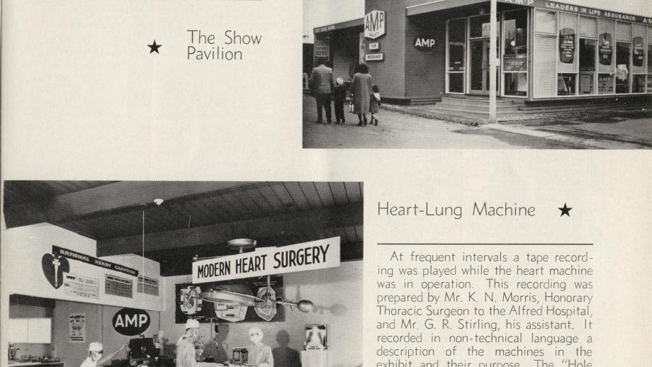 Article regarding health initiatives, AMP News & Information, 1960 (N434-927).