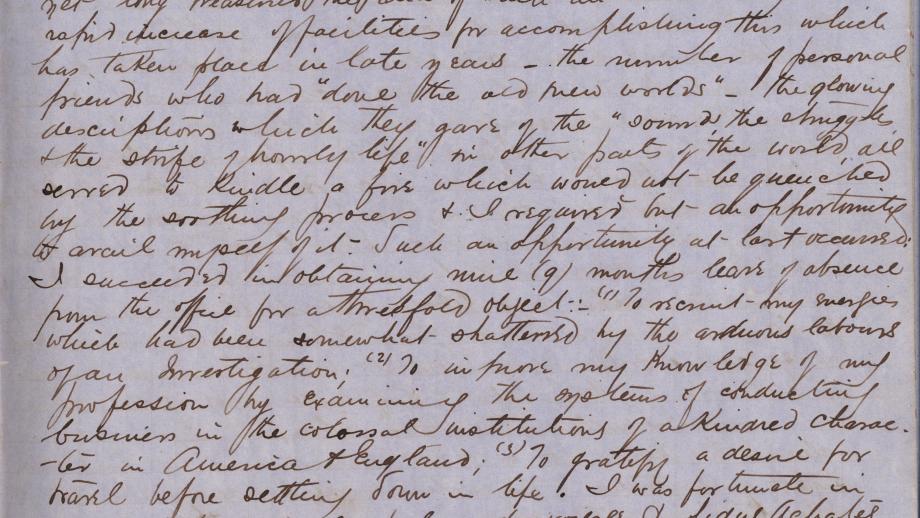 Richard Teece's diary of a trip around the world, 1875 (N434-772).