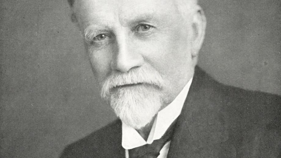 Sir Alfred Meeks, Chairman of AMP's Principal Board from 1906-1932 (N434-927).