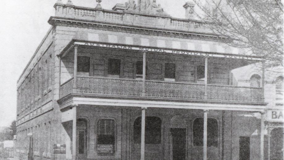 AMP Office, Albury, New South Wales, 1897 (N434).