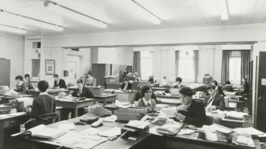 AMP staff, c. 1960s (N434-1411).