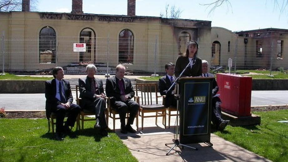 Director Penny Sackett, 2003 (Courtesy of Mount Stromlo Observatory).