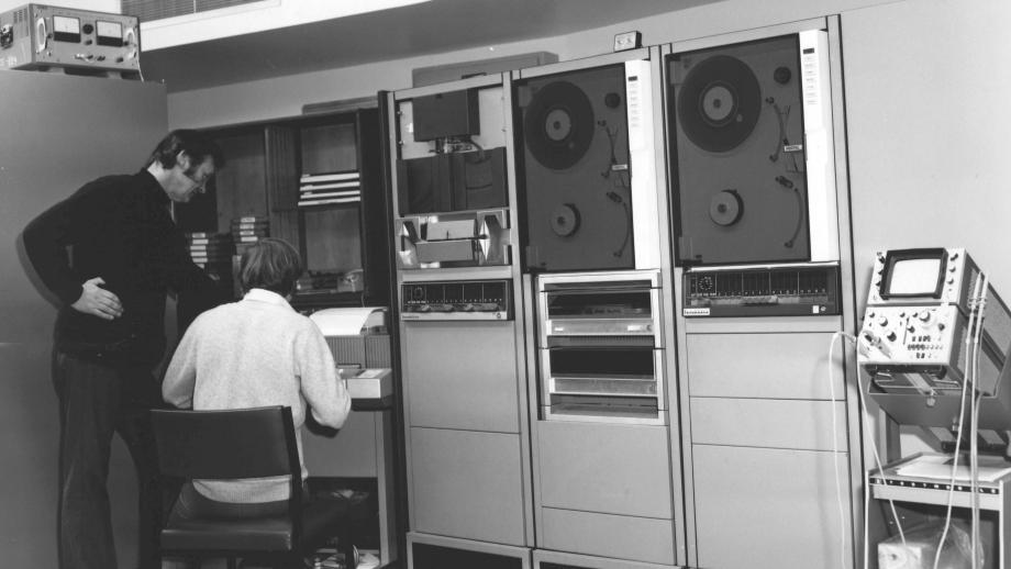 Interdata 70 computers used to control the Anglo-Australian Telescope, undated (ANUA 226-793-2).