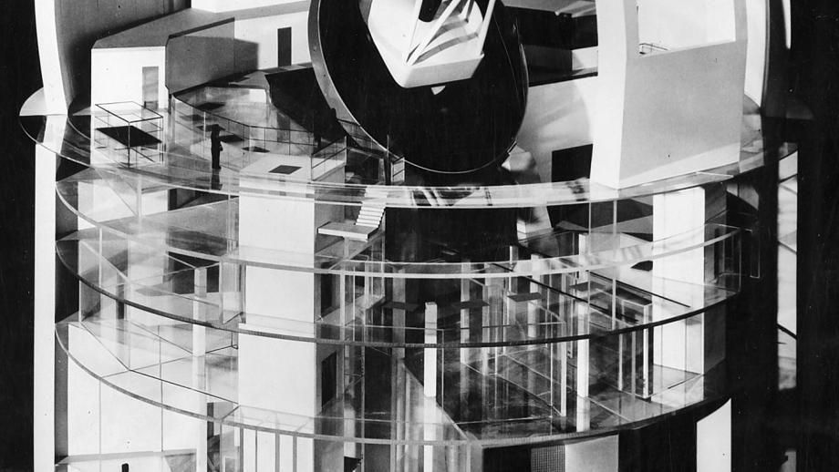 Model of the Anglo-Australian (3.9m) Telescope, Siding Spring Observatory, undated (ANUA16-15-1).