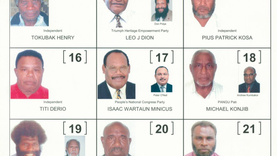 Election poster