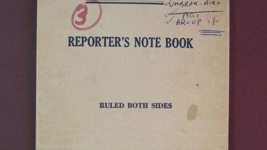 Field note book