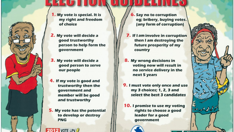 Election guidelines