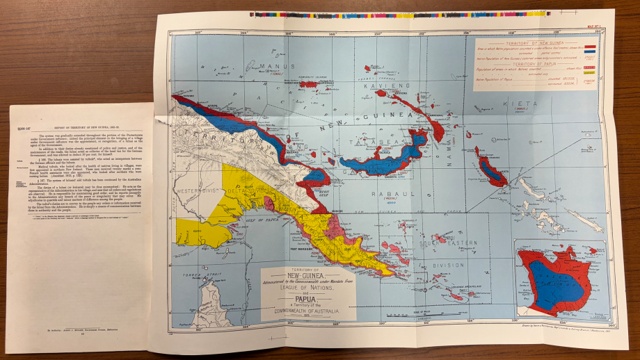 Document with map