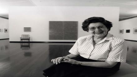 Photograph of Pauline Griffin from the ANU Archives