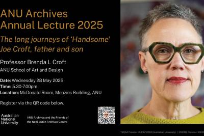Archives lecture 2025 Digital poster